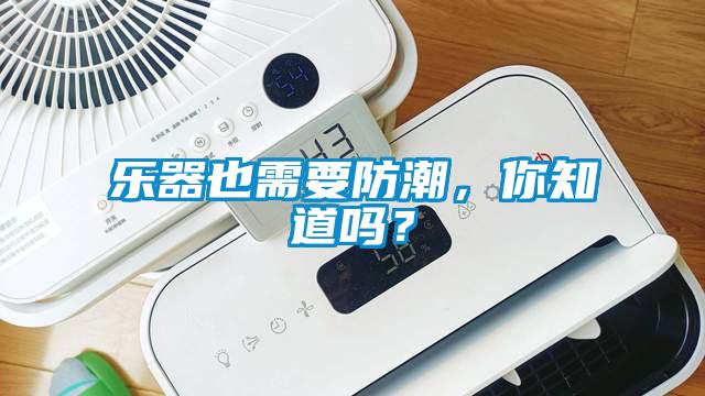 乐器也需要防潮，你知道吗？