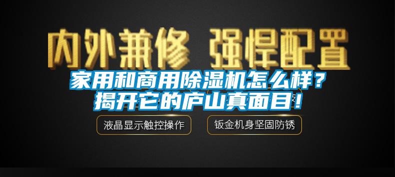 家用和商用除湿机怎么样？揭开它的庐山真面目！