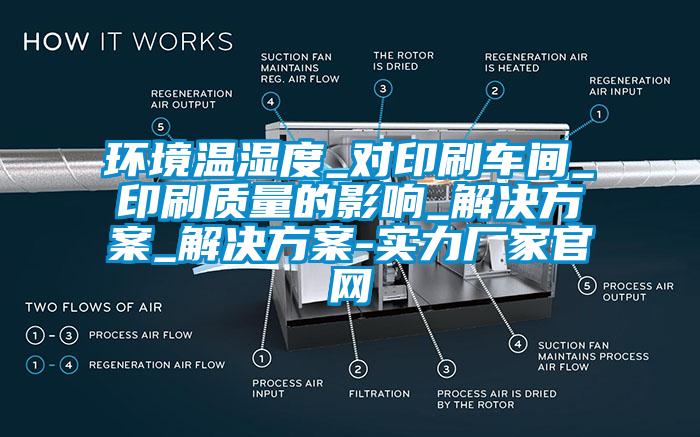 环境温湿度_对印刷车间_印刷质量的影响_解决方案_解决方案-实力厂家官网