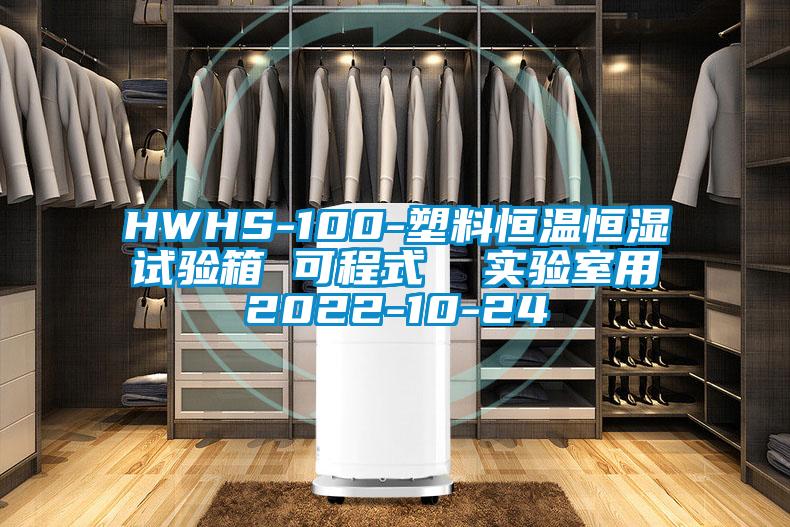 HWHS-100-塑料恒温恒湿试验箱 可程式  实验室用2022-10-24