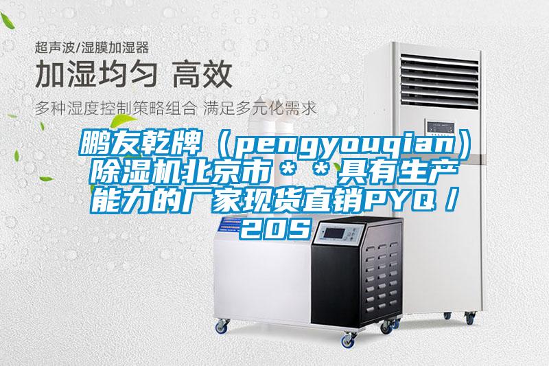 鹏友乾牌（pengyouqian）除湿机北京市＊＊具有生产能力的厂家现货直销PYQ／20S