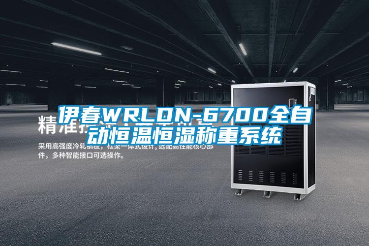 伊春WRLDN-6700全自动恒温恒湿称重系统