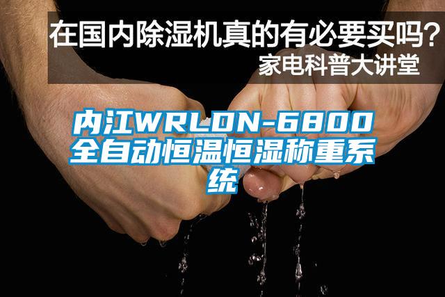 内江WRLDN-6800全自动恒温恒湿称重系统