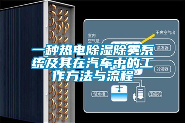 一种热电除湿除雾系统及其在汽车中的工作方法与流程