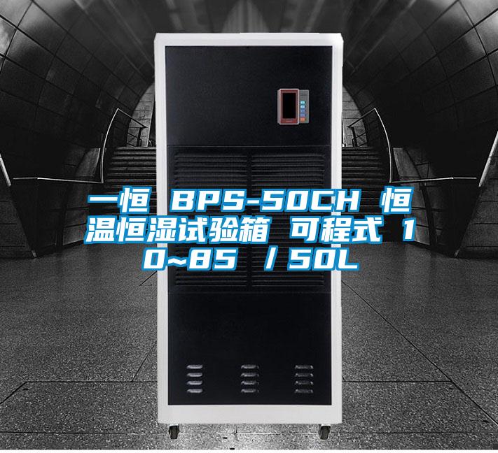 一恒 BPS-50CH 恒温恒湿试验箱 可程式 10~85℃／50L