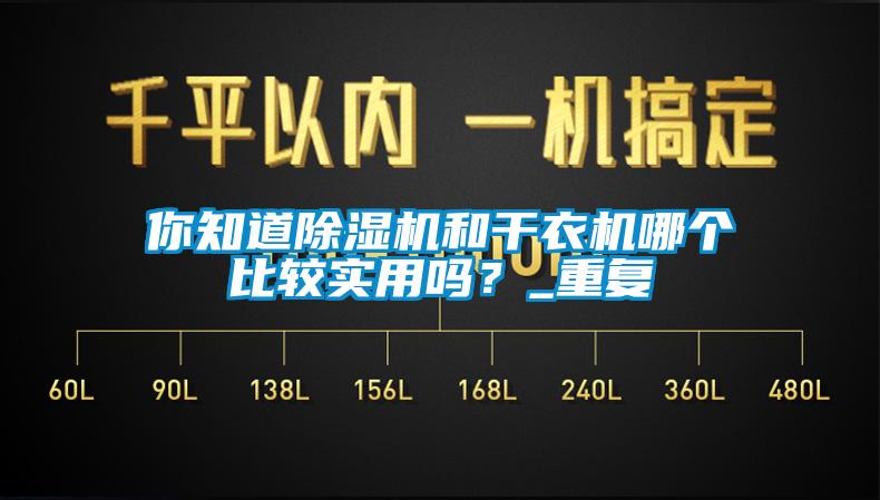 你知道除湿机和干衣机哪个比较实用吗？_重复