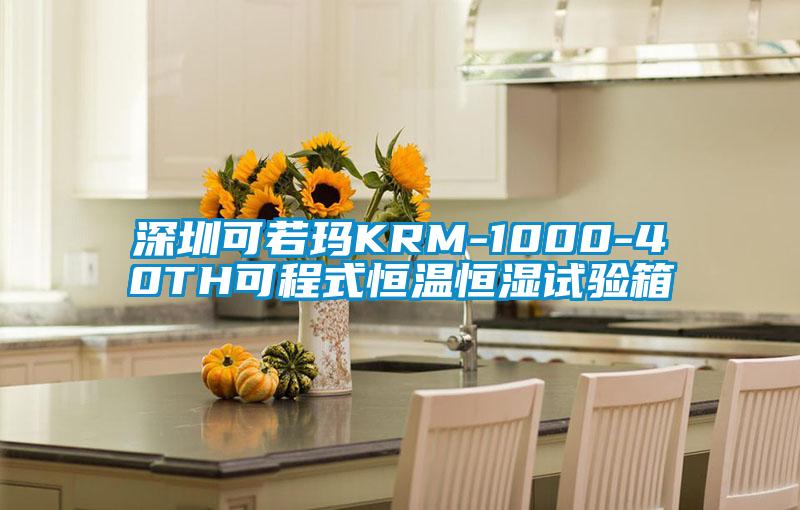 深圳可若玛KRM-1000-40TH可程式恒温恒湿试验箱