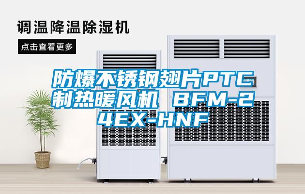 防爆不锈钢翅片PTC制热暖风机 BFM-24EX-HNF