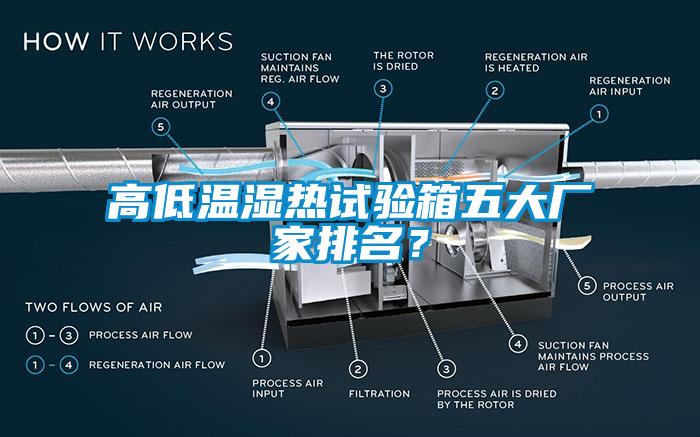 高低温湿热试验箱五大厂家排名？