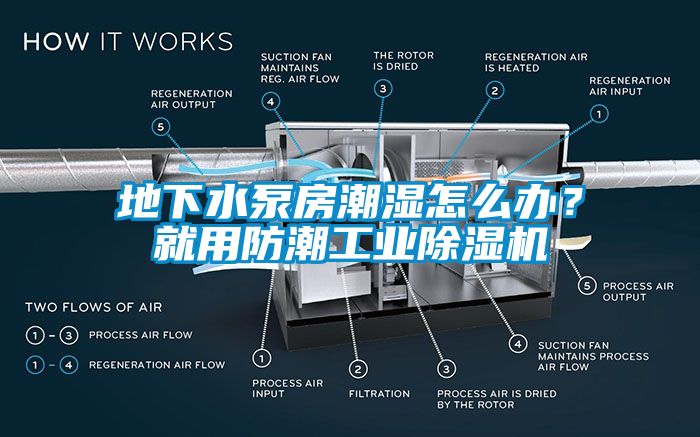 地下水泵房潮湿怎么办？就用防潮工业除湿机