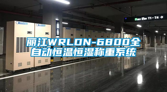 丽江WRLDN-6800全自动恒温恒湿称重系统