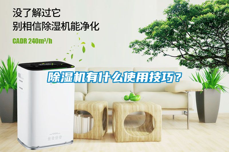 除湿机有什么使用技巧？