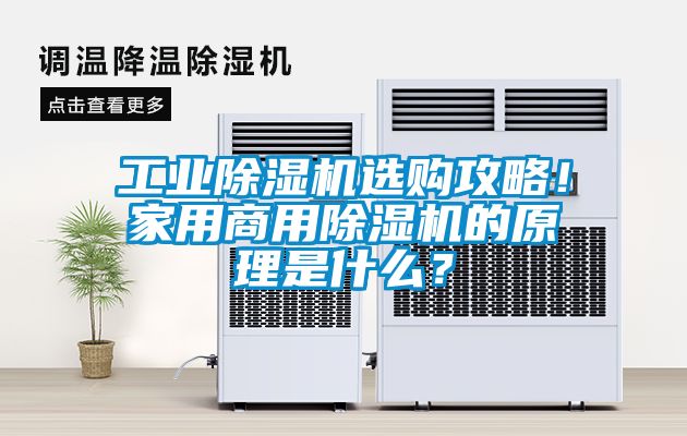 工业除湿机选购攻略！家用商用除湿机的原理是什么？